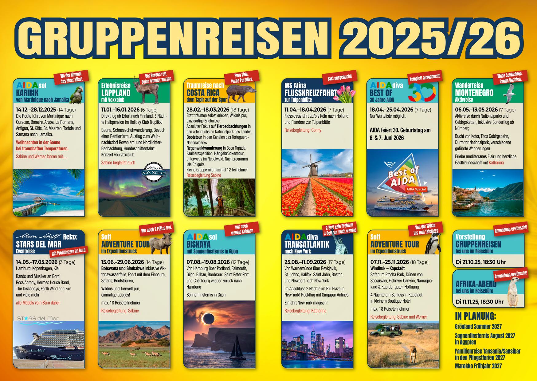 Interesandreisen - Gruppenreisen 2025/26