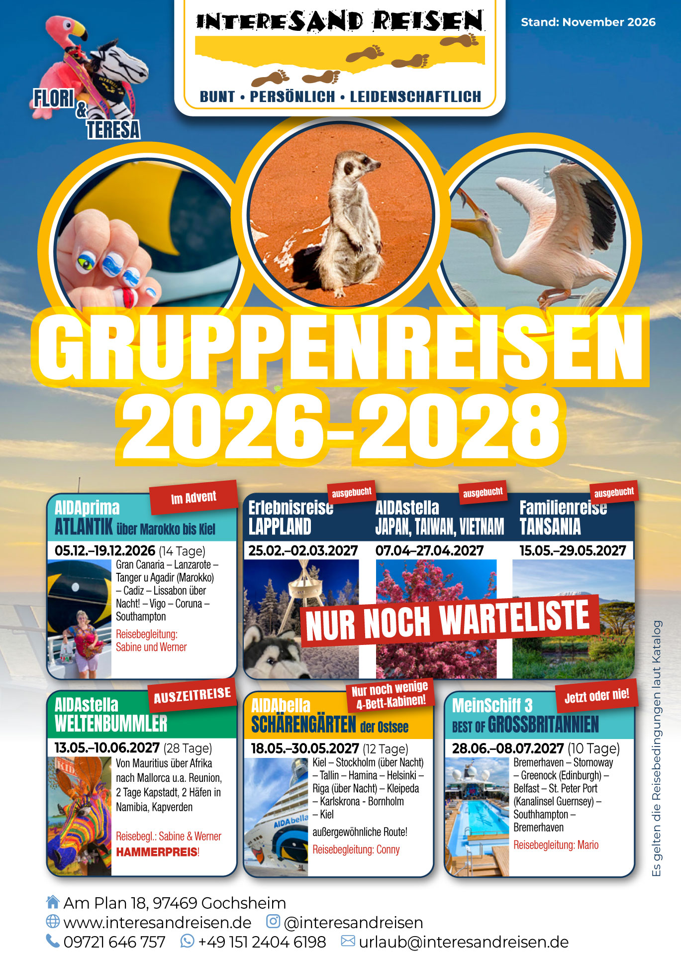 Interesandreisen - Gruppenreisen 2025/26